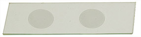Micro-Tec double well concavity glass microscope slides, precleaned, 76x25x1.1mm